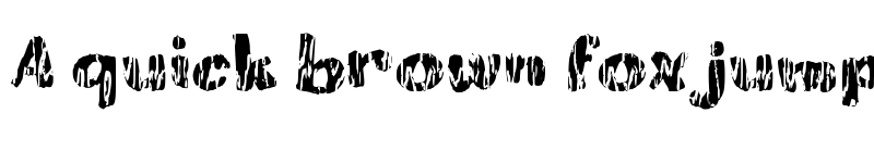 Preview of c Cengkar Regular font