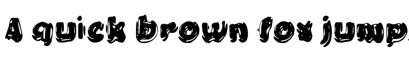 Preview of c Cute Bubble Regular font