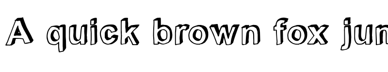 Preview of C rial black Regular font