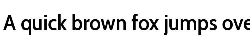 Preview of Cabin SemiCondensed SemiBold font