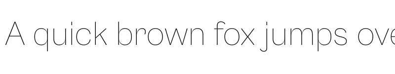 Preview of Cabinet Grotesk Thin font