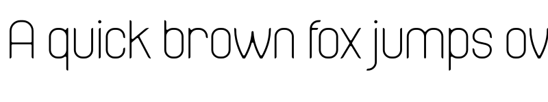 Preview of Cabo Soft Thin Demo font