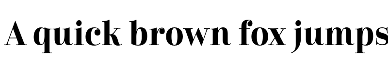 Preview of Cabrito Didone Cond Bold font