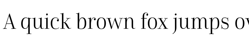 Preview of Cabrito Didone Cond Book font