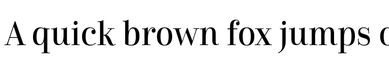 Preview of Cabrito Didone Cond Medium font