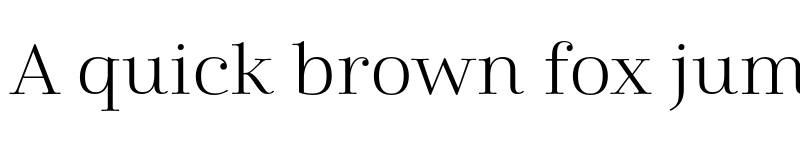 Preview of Cabrito Didone Ext Book font