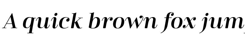 Preview of Cabrito Didone Ext Demi It font