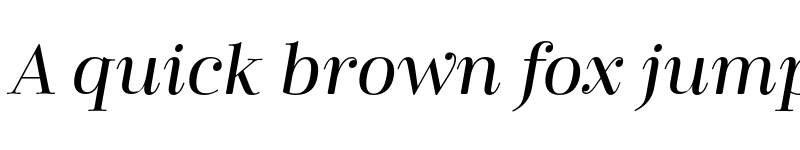 Preview of Cabrito Didone Ext Medium It font
