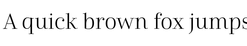 Preview of Cabrito Didone Norm Book font