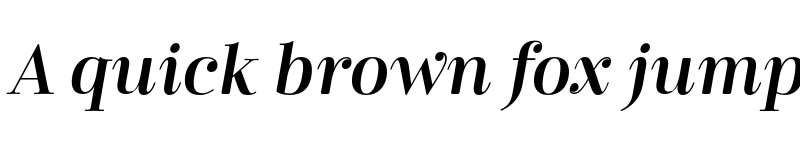 Preview of Cabrito Didone Norm Demi It font