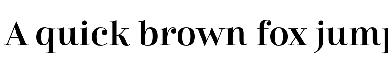 Preview of Cabrito Didone Norm Demi font