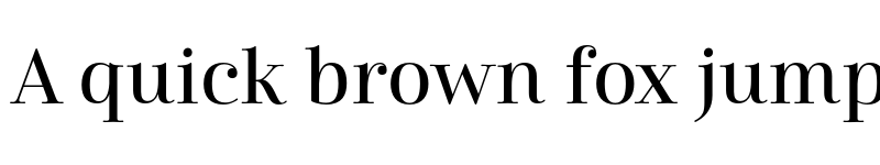 Preview of Cabrito Didone Norm Medium font