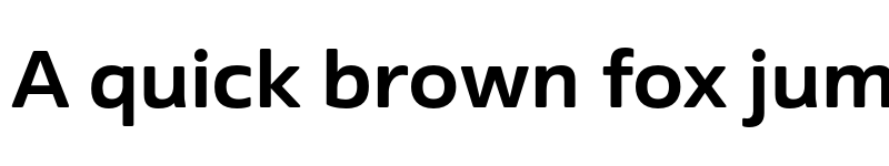 Preview of Cabrito Sans Ext Bold font