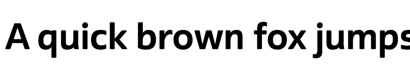 Preview of Cabrito Sans Norm Bold font