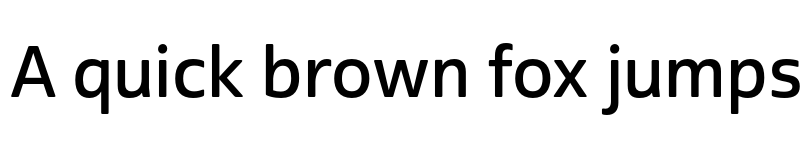 Preview of Cabrito Sans Norm Demi font