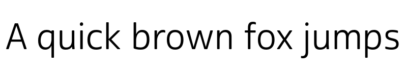 Preview of Cabrito Sans Norm Regular font