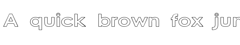 Preview of Cacophony Out Loud Regular font
