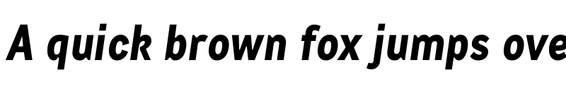 Preview of CACula-ExtraBoldIt ? font