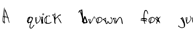 Preview of Caf? Pop Regular font