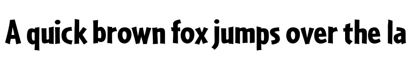 Preview of Cafeteria Black font
