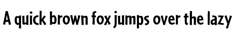 Preview of Cafeteria Bold font