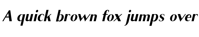 Preview of Cagile Demo Italic font