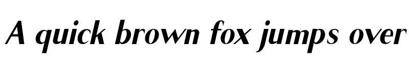 Preview of Cagile Italic font
