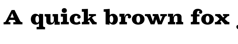 Preview of Cagney Trial Black font