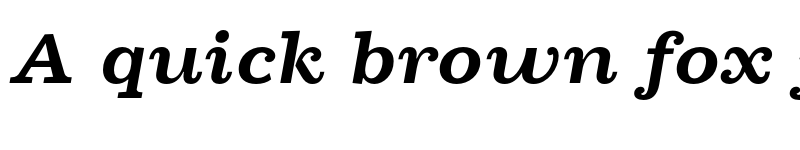 Preview of Cagney Trial Bold Italic font