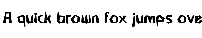 Preview of Cagok Letter Regular font