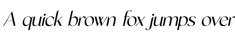 Preview of Cailyne Italic font