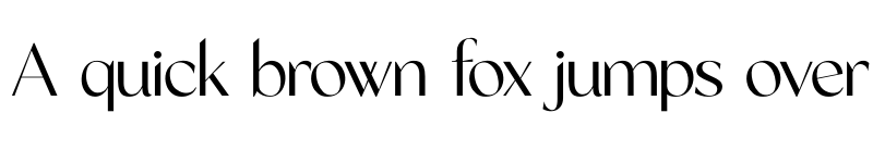 Preview of Cailyne Regular font