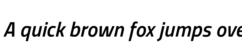 Preview of Cairo SemiBold Italic font