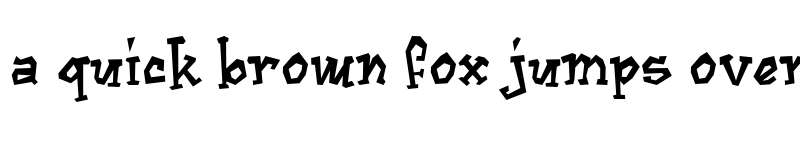 Preview of Cajun Boogie Regular font