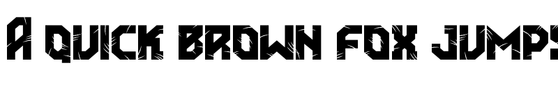 Preview of Cakar Monyet Bold font