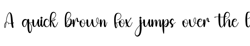 Preview of Cake Regular font