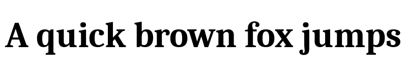 Preview of Caladea Bold font