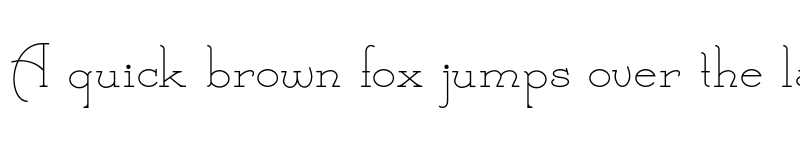 Preview of Calamity Jane NF Regular font