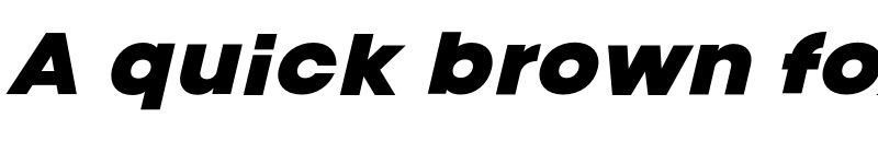 Preview of Calandify Bold Italic font