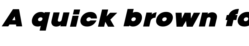 Preview of Calandify Extra Bold Italic font