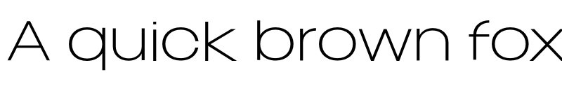 Preview of Calandify Thin font