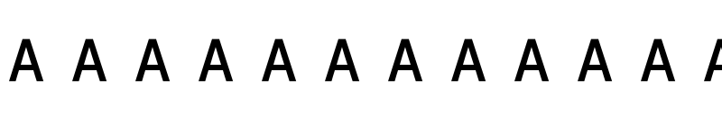 Preview of Calculative Regular font