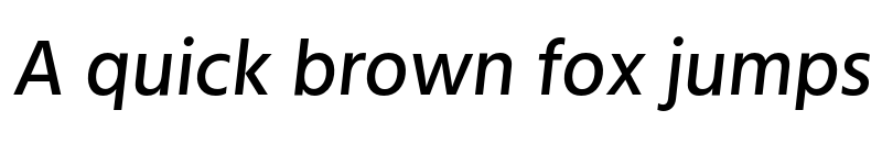 Preview of Calcutta Medium Italic font