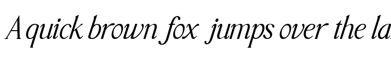 Preview of Calestic Regular font