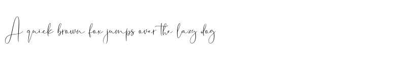 Preview of California Signature Script Regular font