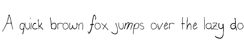 Preview of Calis in Puppetland Boggled font