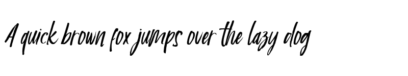 Preview of Calisatt DEMO Regular font