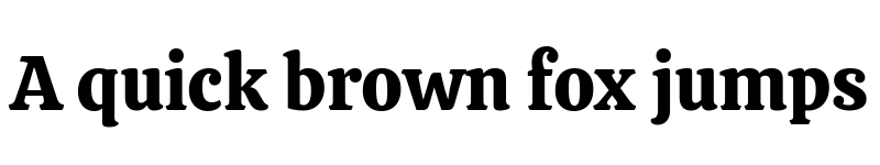 Preview of Calistoga Regular font