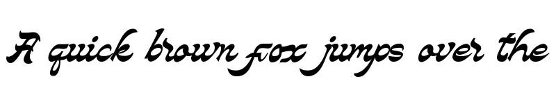 Preview of Callicotez Regular font