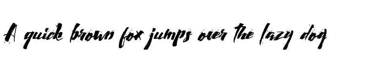 Preview of Calligraphy wet Regular font